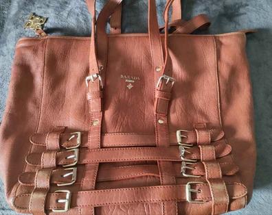 Bolso Tote Mujer en Piel color Tan - Barada