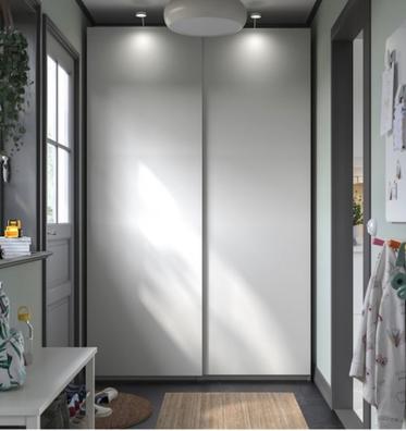 PAX estructura armario, efecto roble tinte blanco, 75x58x236 cm - IKEA