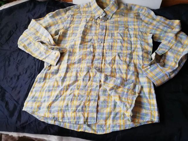 Milanuncios Camisa LINO 100 Corte Ingl s CUADROS L