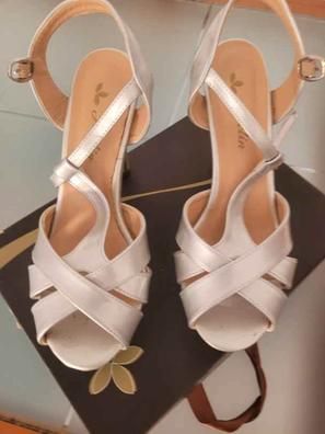 Corte Inglés Zapatos Rebeca Sanver Tacon Alto De Segunda Mano Para