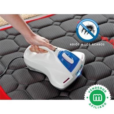 Aspiradora de ácaros con colchón limpiador de cama eliminador de polvo con  lámpara uv