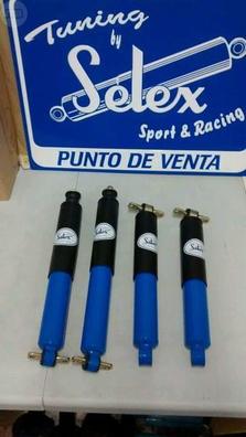 Monroe - Kit de amortiguadores delanteros y fuelles y amortiguadores  traseros para Ford Fiesta 11-13