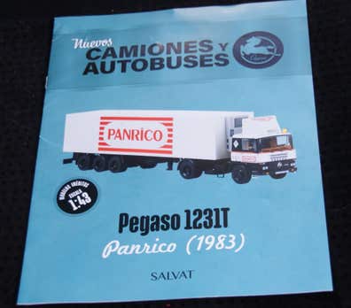 Decalcomania Pegaso 1231T Bocanegra 1983 - Fatta A Mano - Foto 3
