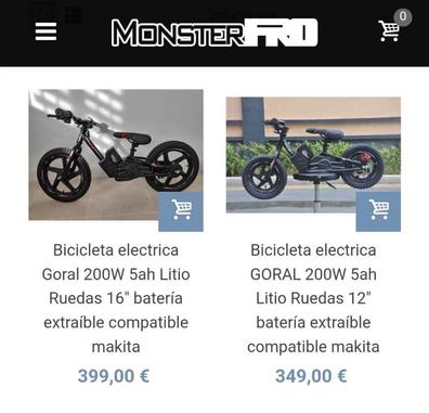 Bicicleta best sale makita electrica