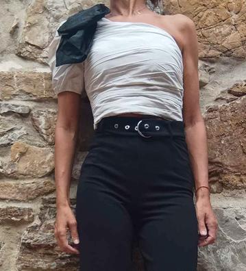 Blusa zara negra Moda y complementos de segunda mano barata