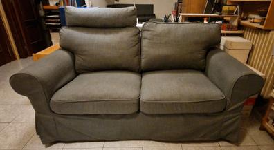 VIMLE funda sofá 3 plazas chaiselongue, con reposacabezas con reposabrazos  anchos/Gunnared beige - IKEA