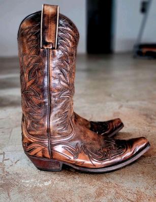 Sendra Boots - 2605 Botas Cowboy De Mujer y Hombre con Tacon y Horma de  Punta- Estilo Botas Camperas en Marron - Botas Elegantes 