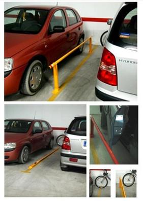 Valla de parking - Cepo guarda plazas modelo V con cerradura - Cepos de  parking y Barreras de aparcamiento - Parking Fácil