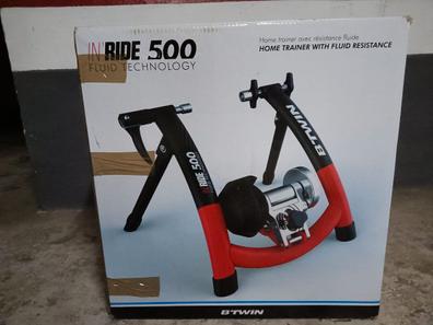 Rodillo bicicleta resistencia manual 500 W BTWIN in Ride 100 - Decathlon