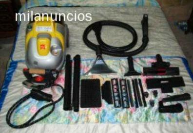 Aspirador sin bolsa - MPM MOD-22, Lava-aspiradora con Limpiador de  Tapiceria para Coche, Humedo Seco, 10L, Profesional, Filtro