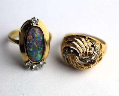 Anillos Vintage Anillos De Oro Segunda Mano Comprar Anillo X De