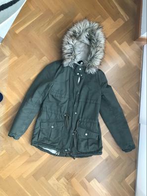 Chaqueta Con Capucha Para Mujer, Parka Verde Militar Cálida De Invierno,  Gabardina De 50,15 €