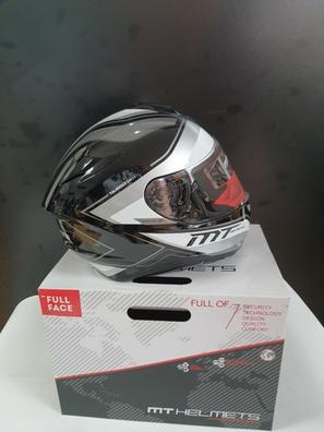 Casco integral moto MT Targo Rigel A8 rosa flúor mate tienda