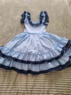 Vestido flamenca madre hija de segunda mano para niña Milanuncios