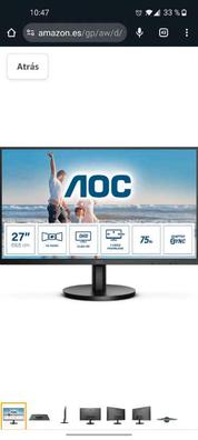 Monitor AOC 27B1H de 27 pulgadas, Monitores AOC