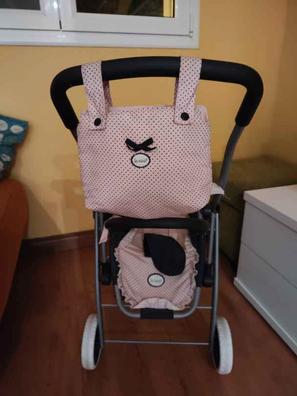 Carrito para muÑecas gemelar gris melange