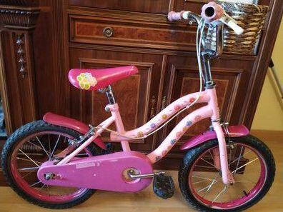 Milanuncios - bicicleta de niña de 16 pulgadas