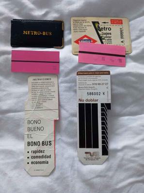 12 fundas de tarjetas de autobus y metro - Compra venta en todocoleccion