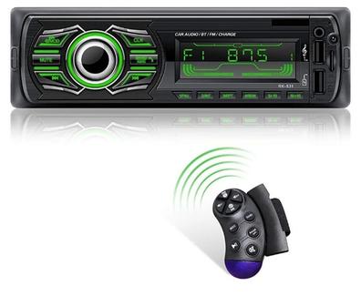 Radio de Coche 1 DIN Navegador GPS Autoradio Bluetooth 7 Pulgadas Motorised  Pantalla Táctil Radio Coche FM Tarjeta SD USB AUX-IN Duplicar Pantalla +  Cámara de Visión Trasera : : Electrónica