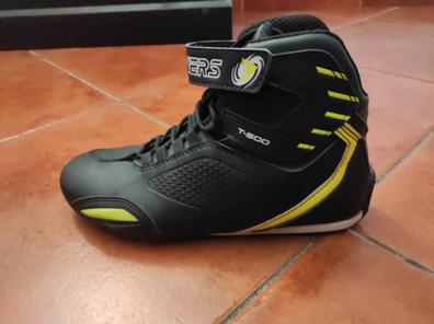 Bela Faster Botines Moto Hombre Blanco/Amarillo Fluor