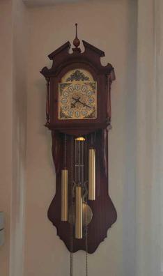Reloj pared,estilo isabelino,maquinaria alemana y carrillón - Galería 34