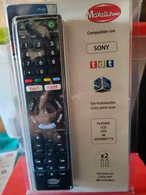 Mando a distancia compatible con Sony TV HD, LED, LCD