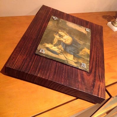 Milanuncios - Cuadro en base d madera