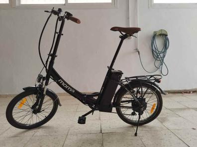 Moma Bikes Bicicleta Electrica Plegable Urbana Ebike20.2, Aluminio SHIMANO  7v, Batería Litio 36V 16Ah