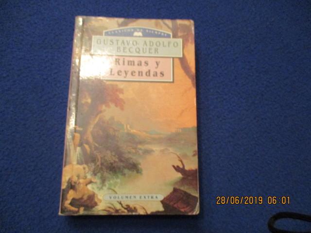 Milanuncios - RIMAS Y LEYENDAS Gustavo Adolfo Bécquer