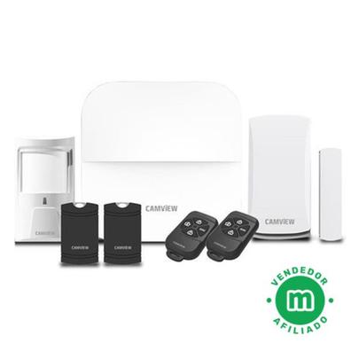 Alarma Hogar WIFI+GSM Castellano sin cuotas para casa. Facil instalación.  APP Smart Life y Tuya Smart. Asistencia telefónica en Castellano. App