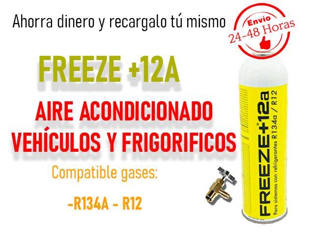 Espíritu Al borde idiota Milanuncios - Gas freeze 12a 445gr sustituto r12/r134a