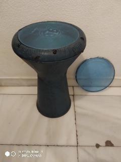 Derbouka, tambourin, Algérie, 33 cm