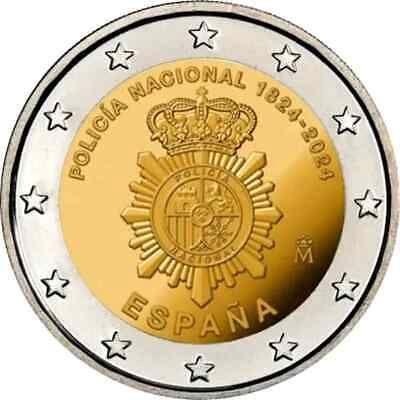 MONEDA  DE 2 € 200 AñOS POLICIA NACIONAL