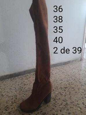 Botas altas marrones mujer de segunda mano por 15 EUR en Isla