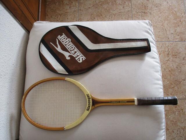 Raqueta tenis slazenger panther y funda Tenis de segunda mano y