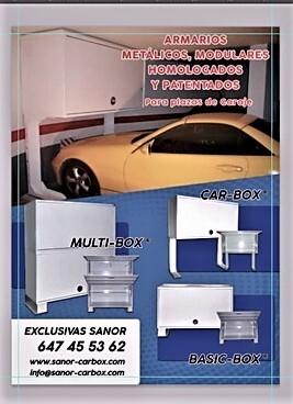 Armarios metálicos homologados para parking y garaje - Le Box - El
