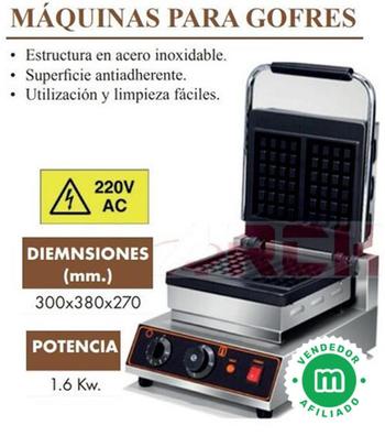 Máquina De Gofres Profesional Doble WARING Hostelería - MBH