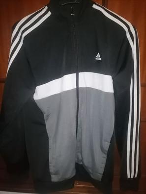 Fashion chaqueta adidas negra y dorada