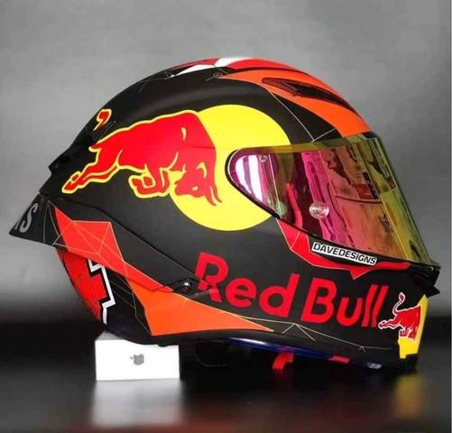 Casco red best sale bull carretera