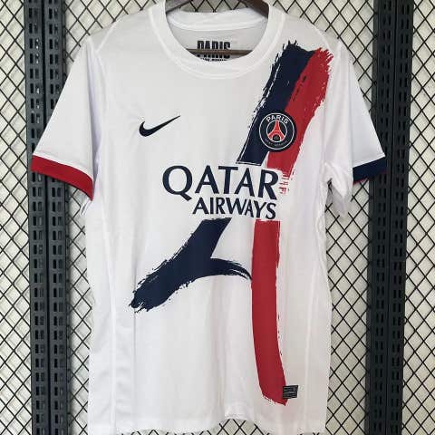Psg 2024 Camiseta Del Paris Blanca PSG Visitante 2024/25 Camiseta