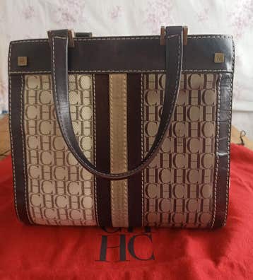 Cartera Cuero Bolso Carolina Herrera Wallapop Bolsos Carolina