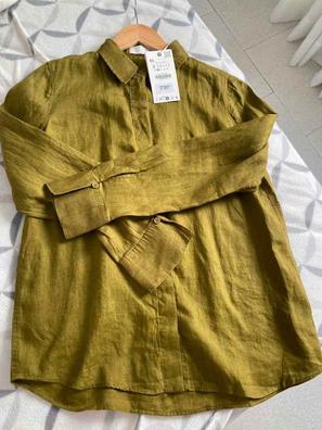 wood furniture camisa azul zara mujer