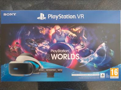 Pack Sony VR Gafas Realidad Virtual + PS4 Camera V2 + VR Worlds PS4 + Bravo  Team