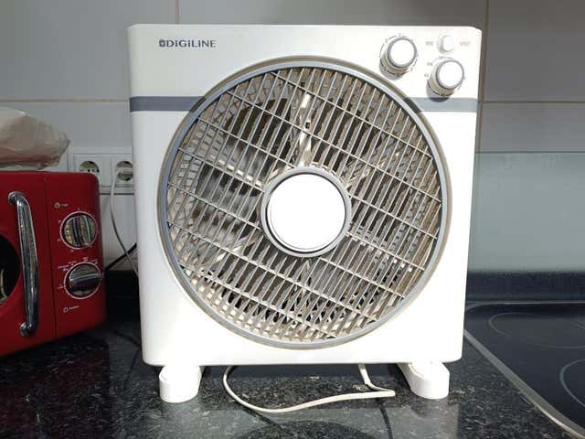 Milanuncios - Ventilador de mesa box fan