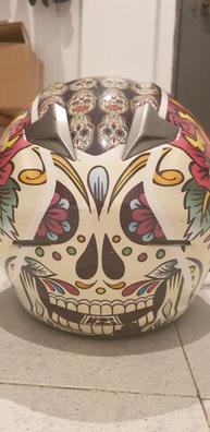 Casco calavera para discount moto