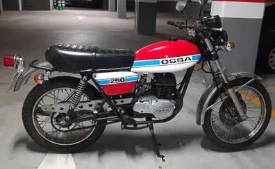 Motos ossa 250 de segunda mano, y ocasión