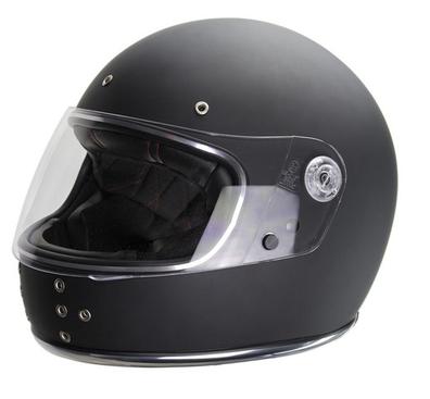 Casco Moto Integral Hombre con Visera Negra ECE Homologado Casco