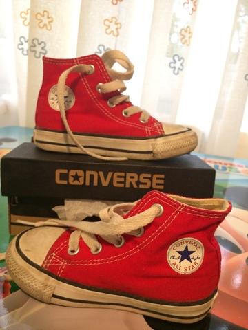 Converse rojas talla clearance 22