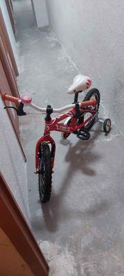 Milanuncios - bici 16 pulgadas +casco y ruedines