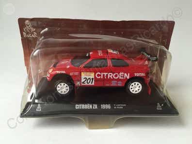 1/43 Citroën ZX Rallye Raid #201 Paris Dakar 1996 Lartigue IXO Models